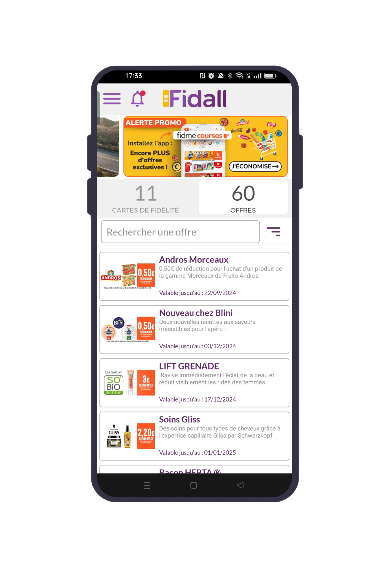 illustration mobile fidall psage offres de remboursement